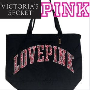 Pink 💕 Zipper Tote Bag 💕 Victoria’s Secret